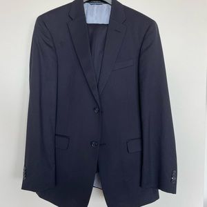 Men’s Suit, Tommy Hilfiger Men’s Classic Navy Blue 2pc Suit